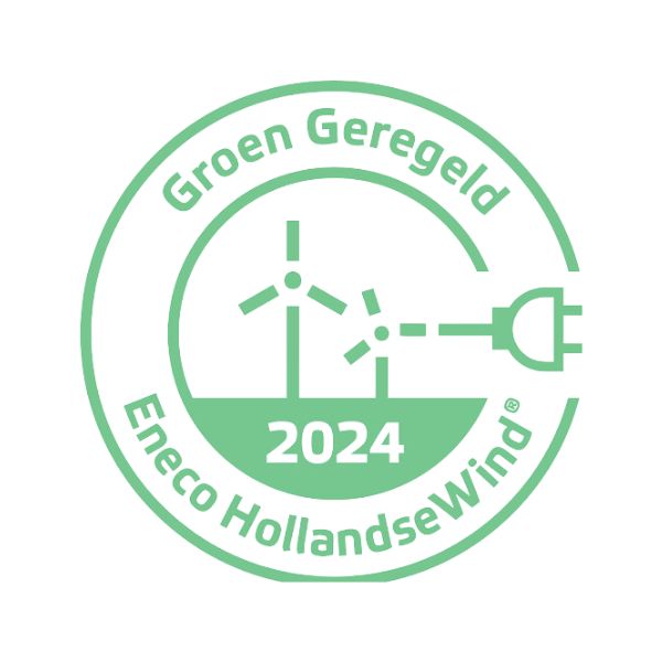 Groen Geregeld label van Eneco Hollandse Wind